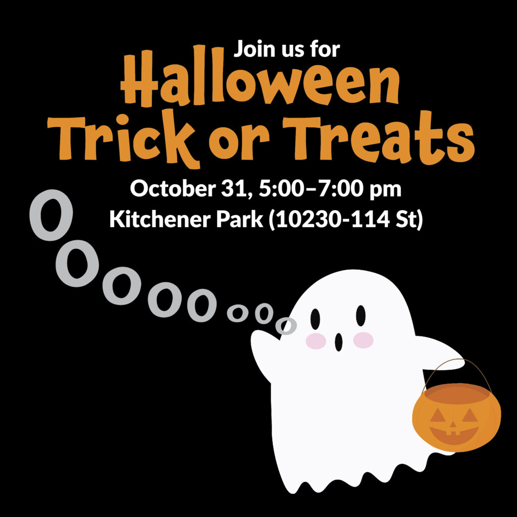 Halloween Trick or Treat at Kitchener Park Oct 31 at 5 pm